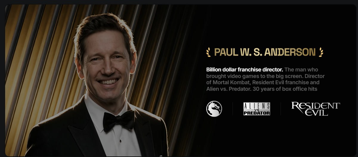 Paul W. S. Anderson - director, Resident Evil, Mortal Kombat, Alien vs. Predator